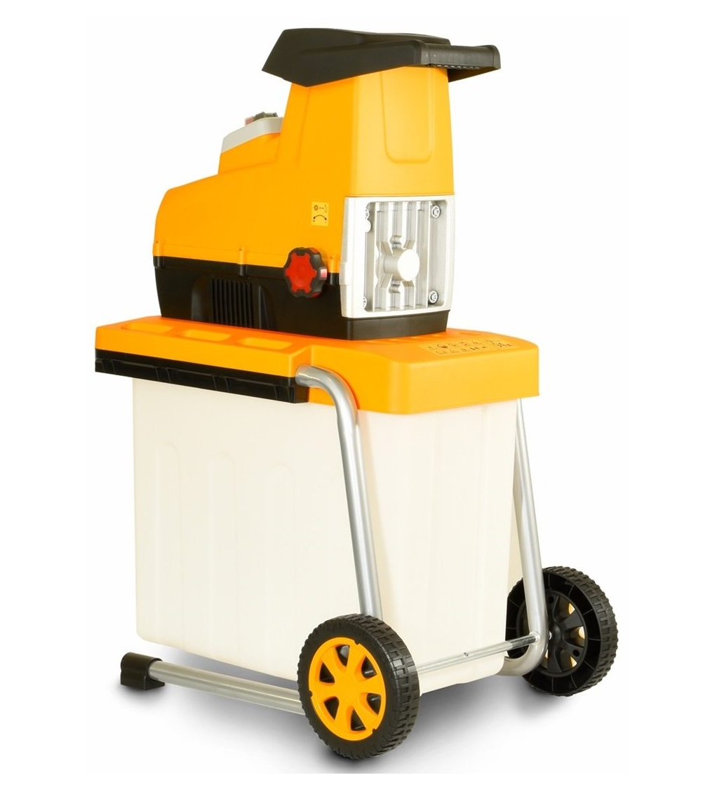 Riwall elektromos ágaprító 2800 W motorral, 60L / 44mm